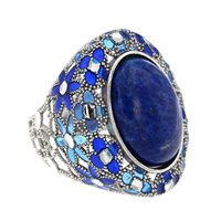 Anello Vivi Gioielli Donna in Argento Lapislazzulo 8090707148